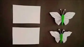 Independence Day Craft for School || How to make origami butterfly | Butterfly kaise banaty hein