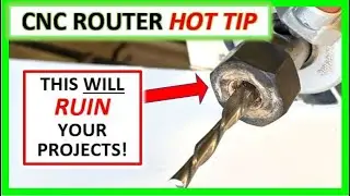 CNC Router Projects **IMPORTANT TIP** [Save Your Wood Projects] - Garrett Fromme