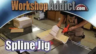 Build a Simple Spline Jig To Strengthen Miter Joints