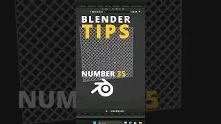 Blender Tips 35 Easy Fence ✔️ 