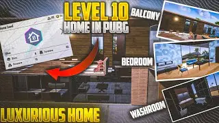 Pubg Mobile home building | Bgmi home building | Pubg Mobile level 10 home design