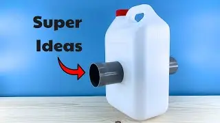 4 Brilliant Ideas From Plastic Cans! Don't Throw Away Empty Cans!!!