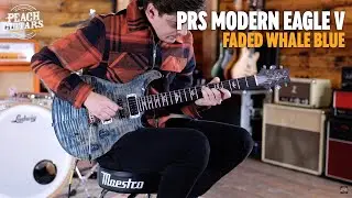 No Talking...Just Tones | PRS Modern Eagle V - Faded Whale Blue