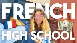 a day in a french high school 🇫🇷🥖