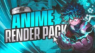 ANIME RENDER PNG GFX PACK | 130+ Renders For *FREE* | DIRECT LINK!