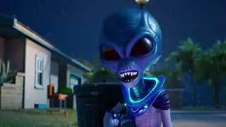 DESTROY ALL HUMANS Gameplay Trailer FUN with Alien GUNS - PC, PS4, Xbox