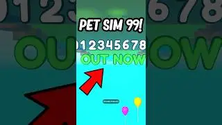 Roblox PET SIMULATOR 99 OUT NOW SECRET Easter Egg..