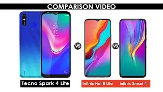 Tecno Spark 4 Lite Vs Infinix Hot 8 Lite Vs Infinix Smart 4 – Which one is Better as Comparison?