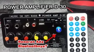 Power Amplifier Bluetooth D-30 | Bluetooth Mode