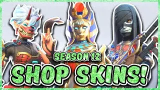 Overwatch 2 SEASON 12 SHOP SKINS and ITEMS