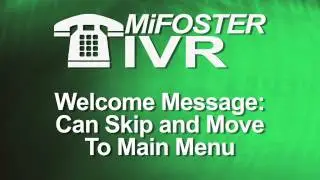 MiFoster IVR System