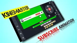 Simple But Professional Subscribe Button Animation Kinemaster Tutorials