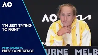 Mirra Andreeva Press Conference | Australian Open 2024 Third Round