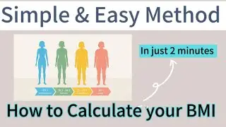 bmi calculation formula | bmi calculation formula height  and weight|  how to calculate bmi