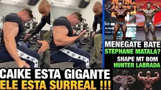 CAIKE BIZARRO: APARECEU GIGANTE COM BRAÇOS SURREAIS + MENEGATE VENCE STEPHANE MATALA ??