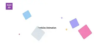 How to create Particles Animation using HTML & CSS