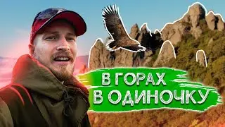 Одиночное путешествие В ГОРЫ. Открытие лесного БОМЖ-СЕЗОНА.