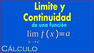 LÍMITE y CONTINUIDAD de una función