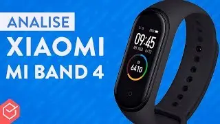 XIAOMI MI BAND 4 vale a pena?? | Análise / Review Completo