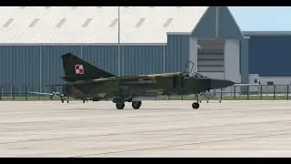 MiG-23 "Flogger" flight around KAFW (X-Plane 11)