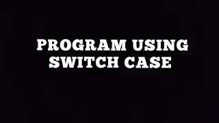 #Switch