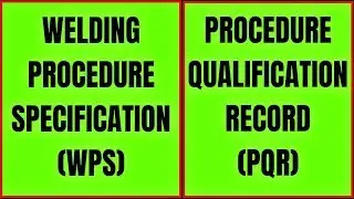 [English] WPS and PQR - Basic Concept explained