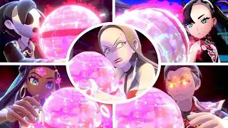 Pokémon Sword & Shield - All Characters Dynamax Animations