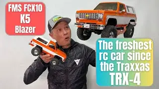 FMS FCX10 K5 Blazer test and review - 8 channels of fun rc trail crawling