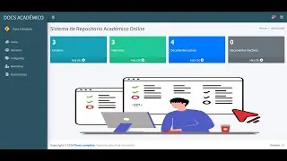 ✅Sistema de Repositorio Académico Online en PHP y MySQL- 2024