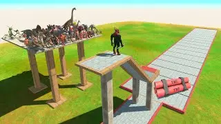 All Units Fall on TNT - Animal Revolt Battle Simulator