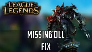 HOW TO FIX LEAGUE OF LEGENDS MISSING .DLL ERROR | .DLL MISSING IN LEAGUE ERROR FAST FIX EASY 2022 |