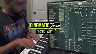 Curtiss King Making A CINEMATIC Trap Beat From Scratch on FL Studio 20 | 