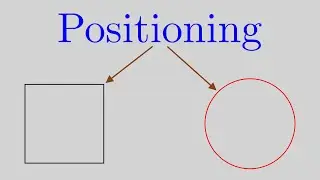 Positioning Mobjects in Manim | Manim Tutorials