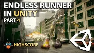 Infinite Runner in Unity - HIGHSCORE SYSTEM (Player Prefs)