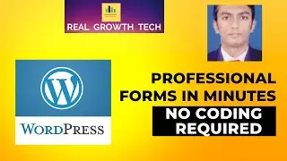 Create Professional Forms in Minutes with WP Form Plugin | No Coding Required