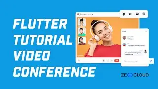 Build Video Conference App in Just Minutes with ZEGOCLOUD Video Conferencing API in Flutter!