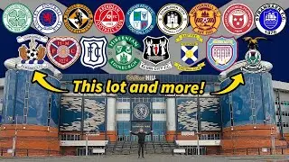 I VISITED EVERY FOOTBALL STADIUM IN SCOTLAND!