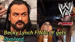 Becky Lynch FINALLY gets involved in Drew McIntyre and Seth Rollins' feud; roasts former WWE Champio