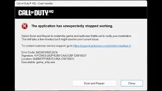 🎖️ COD 6 BO6 crash on launch fix