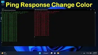 Ping Changes Color When Result Change