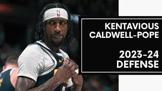 Kentavious Caldwell-Pope Defensive Highlights | 2023-24 Denver Nuggets NBA