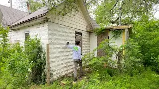 The neighbor said this yard is a BIG UGLY MESS and has been NEGLECTED for 5 years