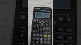 How to find normal distribution z-score probabilities on Casio scientific calculator fx-100AU PLUS