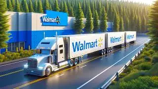 I Drove this Huge Road Train to Walmart in American Truck Simulator - Day 19