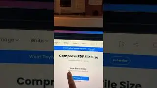 How to compress PDF File size Online 📃