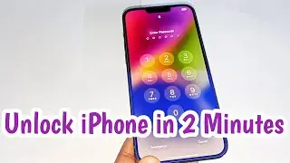 Unlock iPhone In 2 Minutes | How To Unlock iPhone If Forgot Passcode| Unlock iPhone Without Passcode