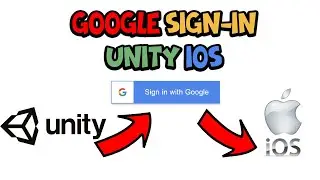 Google Sign-In Unity IOS || تسجيل الدخول في جوجل مع اليونتي لنظام IOS