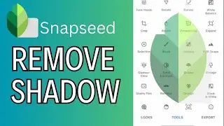 How to Remove Shadow in SnapSeed 2024?