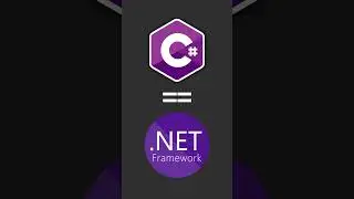 Is C# == .NET Framework? 