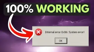 How To Fix Internal Error 0x06 On Windows